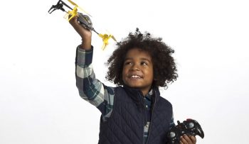 NEW YORK - NOVEMBER 20: For Pulse, Hot Toys. Joshua O. from Wilhelmina is pictured in the studio on November 20, 2014. (Anne Wermiel/NY Post) ***Sky Rocket Helicopter drone